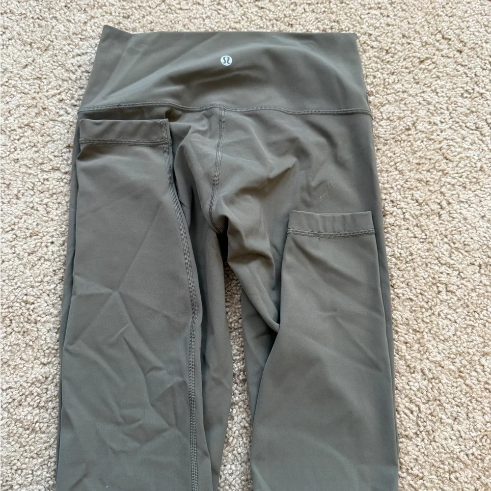 lululemon athletica Olive Green Leggings